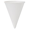 Solo Solo Cup 4BRCT Cone Water Cups Cold; Paper 4 oz. White 4BRCT